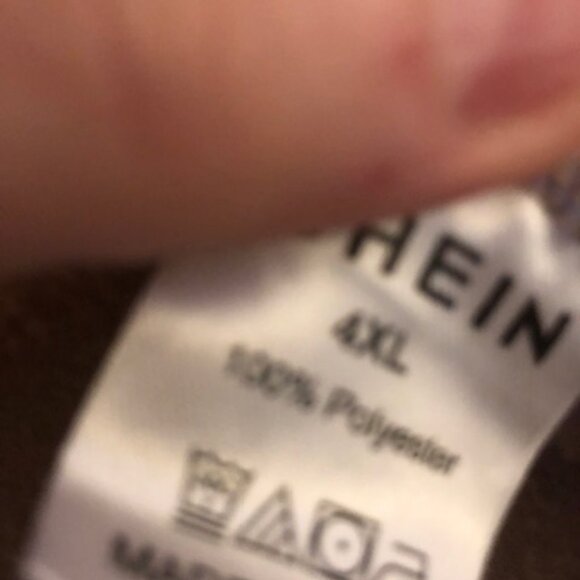 4XL Tan and Hot Pink Pull Over Sweatshirt Set - Picture 2 of 2